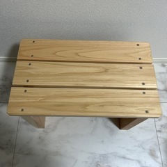 新品　桧　スツール　椅子　台　ステップ台　ステップスツール　プラントスタンド　プランター　植物　卓　椅子　チェアの画像