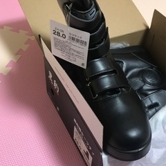【新品未使用】28㎝コーコス [関東鳶] ZA-08 黒豹高所用...