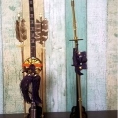 五月人形　弓　刀　差し上げます