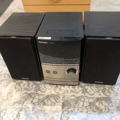 ☆中古￥3,000！Panasonic　CDコンポ　家電　SA-...