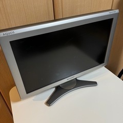 テレビ AQUOS 20V コード・リモコン付属