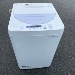 福岡市内配送設置無料 シャープ SHARP ES-GE5A-V [全自動洗濯機(5.5kg