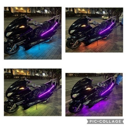 【YAMAHA マジェスティ】SG03 LEDフルエアロカスタム　スピーカー4発