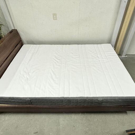  16049  IKEA ダブルフォームマットレス   ◆大阪市内・東大阪市他 5,000円以上ご購入で無料配達いたします！◆ ※京都