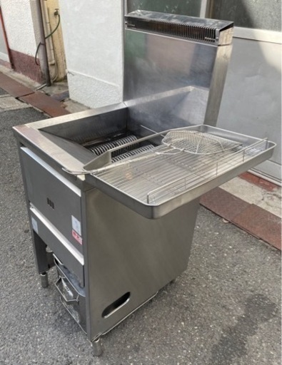 【動確済み】tanico 都市ガス 業務用 ガス フライヤー B-TGFL-C45 揚げ物 ガスフライヤー 店舗用品 厨房機材 大阪 タニコー 13A 飲食 大阪
