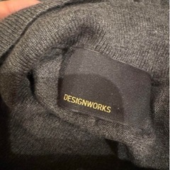 デザインワークス　タートルネック　トップスの画像