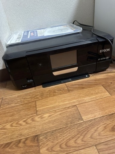 【美品】エプソン　プリンター　EP-807AB   カートリッジ付き
