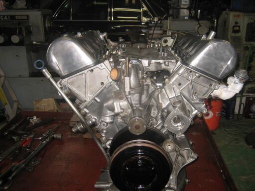 オールド-ベンツ107-560SLオーバーホール済みエンジン販売