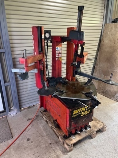 自動車　タイヤチェンジャー  エイワ　両側サポート　22インチ