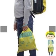 新品未使用》ぶじかえる　反射材巾着の画像
