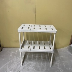 ⭐️幅伸縮⭐️ 2点セット❣️ 整理ラック 押入れ収納 押入れ整...