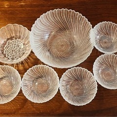 【未使用】ガラス食器セット
