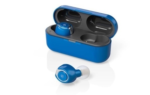 2,000円　2/12 横浜駅か渡田新町で　ほぼ新品　ワイヤレスイヤホン　MSC M-SOUNDS MS-TW11BL [コバルトブルー]
