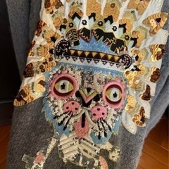 KENZO風　ニットワンピワースの画像