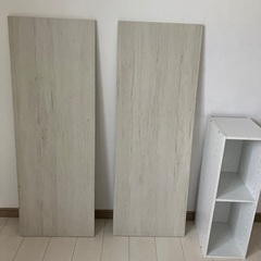 ニトリ　カラーボックス天板　2段棚