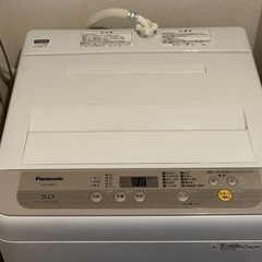 洗濯機Panasonic NA-F50B12の画像