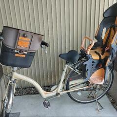 三人乗り自転車 3人乗り用チャイルドシート付きギュット・クルームR・DX パナソニック