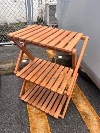 アウトドアシェルフ