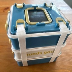 ３段　お弁当箱　ランチボックス　ピクニック　運動会