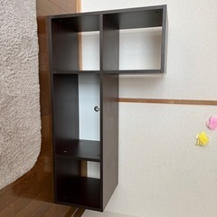 【お譲り先決定しました】おしゃれなテレビ台　ダークブラウン　木目