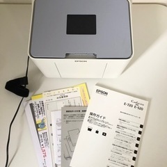 【中古品】EPSON カラリオ ミー E-520 フォトプリンター 写真 プリント PC周辺機器 生活家電の画像