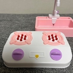 お取引先決定【他の出品物と同時購入で】おもちゃ　コンロ　流し台の画像