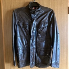 🉐🉐🇮🇹HenryCotton'sヘンリーコットンズ　革ジャン　...