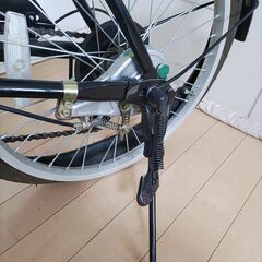 折り畳み電動自転車☆パンクしてますの画像
