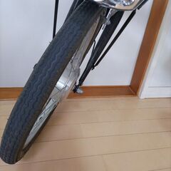 折り畳み電動自転車☆パンクしてますの画像