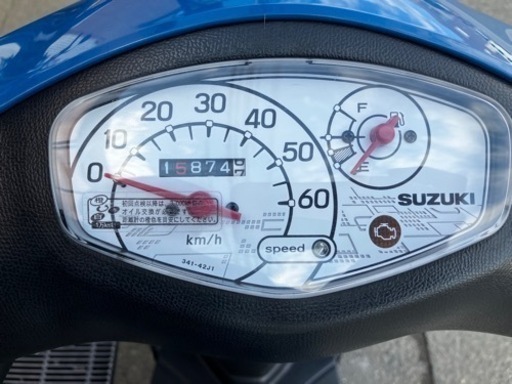 SUZUKI レッツCA4AA 実働【保証付き】整備済み4stFi お届け可能