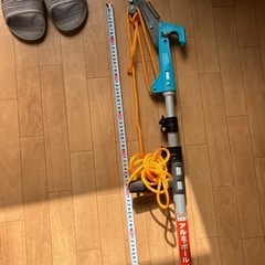 高枝切りバサミ　高枝切鋏　カマキ　日本製　グリップ付き　の画像