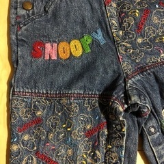 スヌーピーSNOOPY ロンパース　80cmの画像