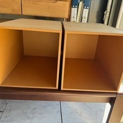 残り1個 木製BOX   1個300円　中古の画像