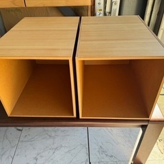 残り1個 木製BOX   1個300円　中古