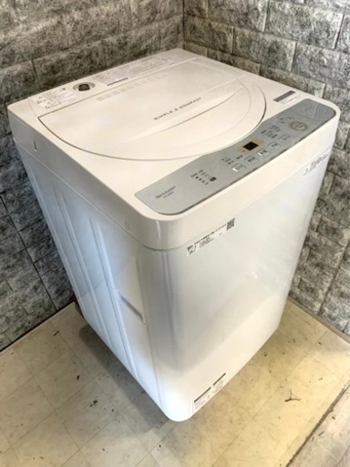 全国送料無料★3か月保障付き★洗濯機★2019年★シャープ★ES-GE5C-W★S-454