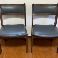 ダイニングチェア2脚の画像