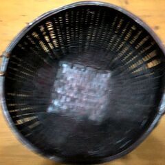漆塗り竹かごお譲りしますの画像