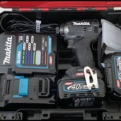 中古 マキタ 40V TD002GRDX (B) ブラック 黒 インパクトドライバー 2.5Ah makita TD002GRDXB