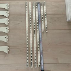 DIY棚作り　部品の画像