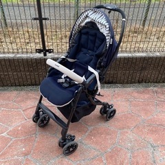 コンビ メチャカルハンディ オート4キャス エッグショック ネイビー NBの画像