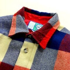 BURGHSCOTT バッファローチェック 内：キルティング シャツジャケット サイズ：40（L） ハンティング ブロック ヴィンテージ 札幌市 中央区 南12条の画像