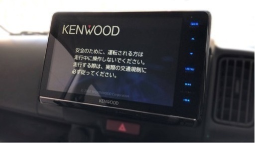 KENWOOD 8インチ　フローティングナビ