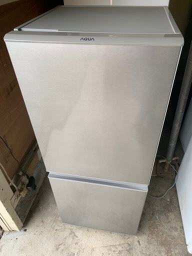 【取引中】B688 Aqua 冷蔵庫　2018年製　AQR-13H（S） 容量126L 一人暮らしサイズ