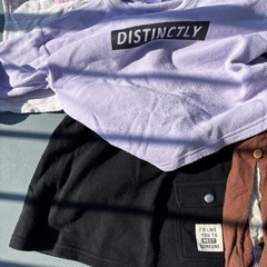 冬服　女の子　服　大量まとめ売り　110cmまとめ売り　質より量！保育園幼稚園の画像