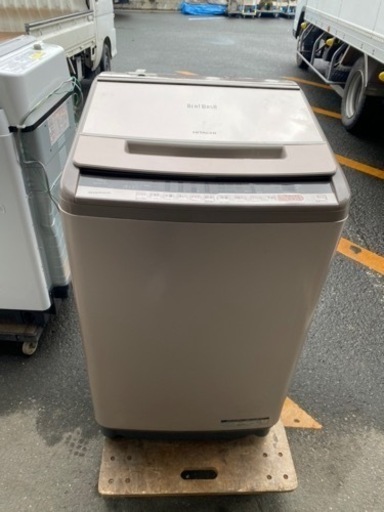 北九州市内配送無料　保証付き　2018年製日立製　10kg/全自動洗濯機/BW-KSV100C