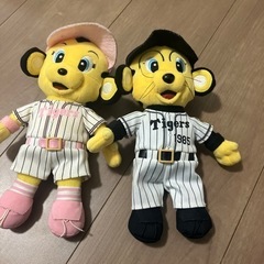 阪神タイガース　ぬいぐるみ　2体