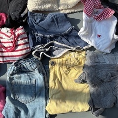 80cm冬服　女の子　服　大量まとめ売りまとめ売り　質より量保育園幼稚園の画像