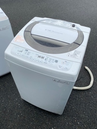 北九州市内配送無料　保証付き　東芝 TOSHIBA AW-70DM-W [簡易乾燥機能付き洗濯機（7.0kg） ピュアホワイト]