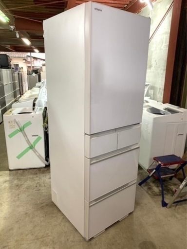 大阪限定配送★3ヶ月保証付き★冷凍冷蔵庫★2021年★日立★R-HWS47N★R-450★470L★5ドア