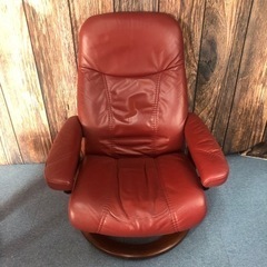 EKORNES エコーネス ストレスレスチェア オットマン付きの画像